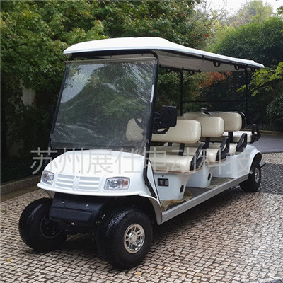 溫州寧波8座電動看房車價格 四輪旅游觀光車圖片 物業保安巡邏車參數