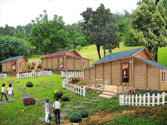 農家樂、生態農莊、景區等聯排木屋款式哪款更吸引你?